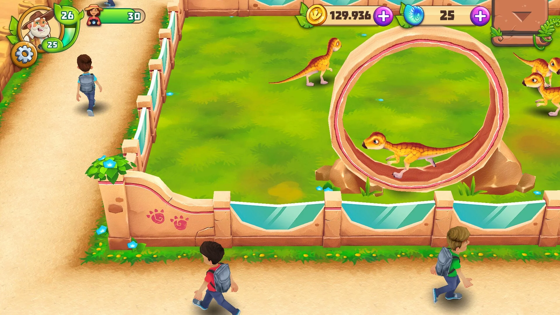 Изображение игры: Dinosaur Park – Primeval Zoo