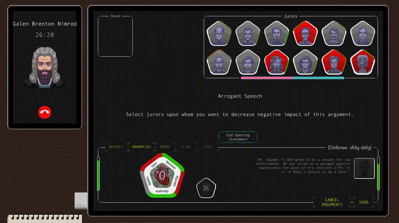 Изображение игры: Justice.exe