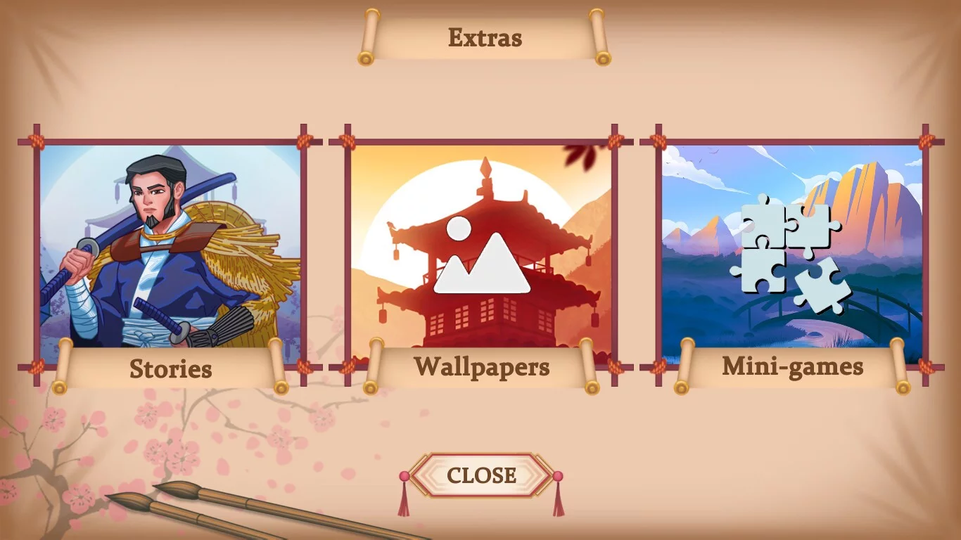Изображение игры: Samurai Solitaire. Threads of Fate