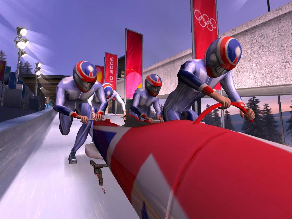 Изображение игры: Torino 2006 - the Official Video Game of the XX Olympic Winter Games