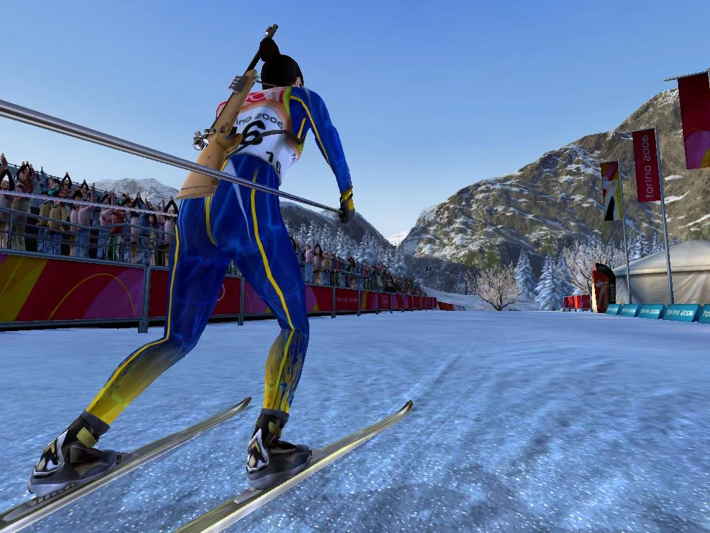Изображение игры: Torino 2006 - the Official Video Game of the XX Olympic Winter Games