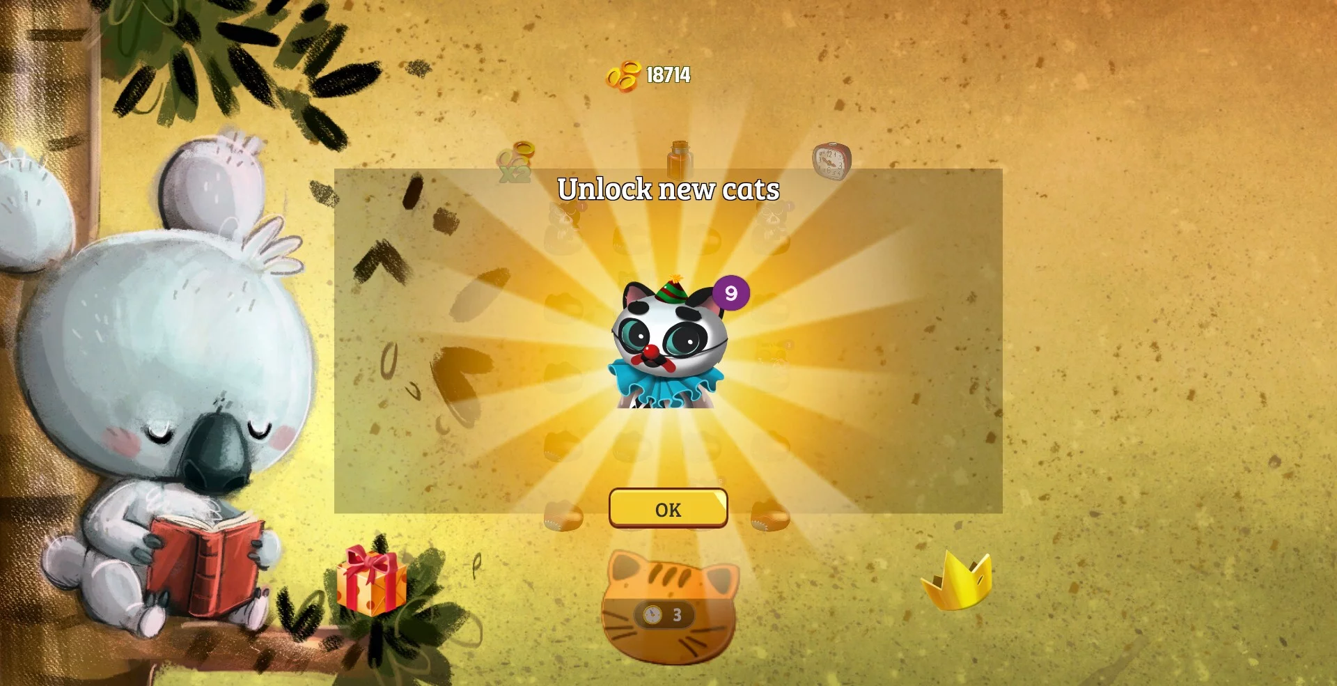 Изображение игры: Merge Cats - Idle Game