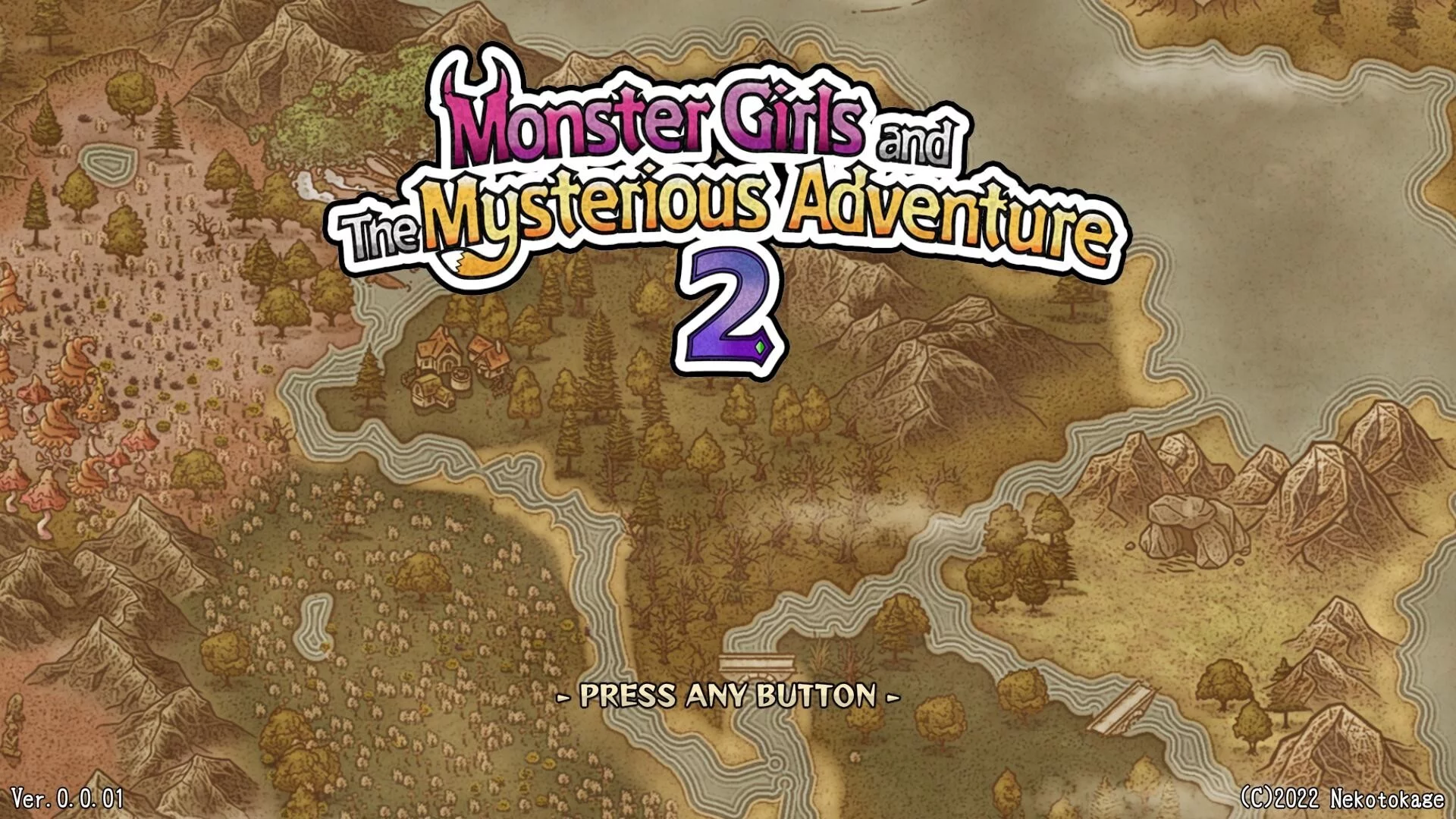 Изображение игры: Monster Girls and the Mysterious Adventure 2