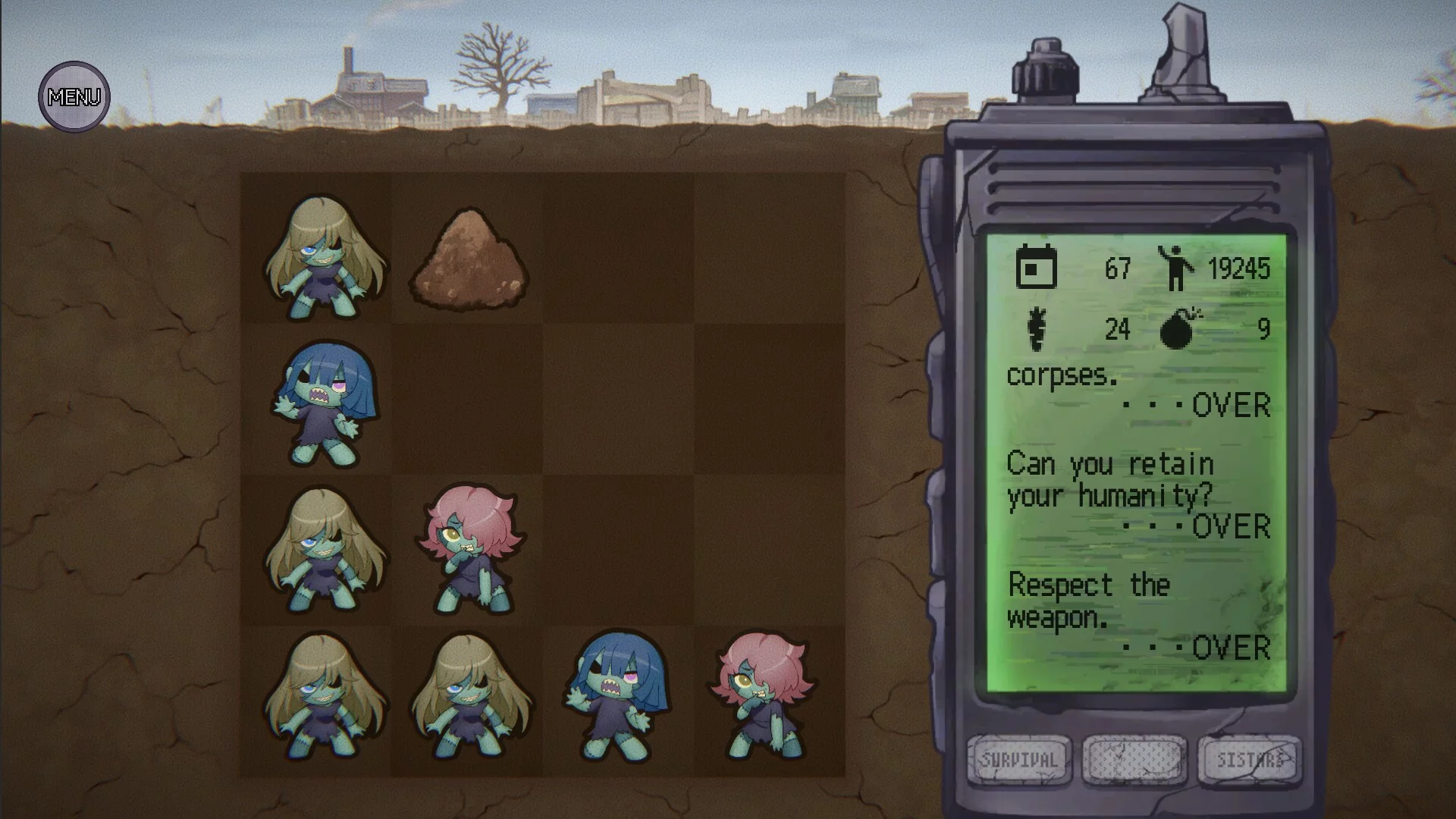 Изображение игры: SURVIVAL SISTERS:2048