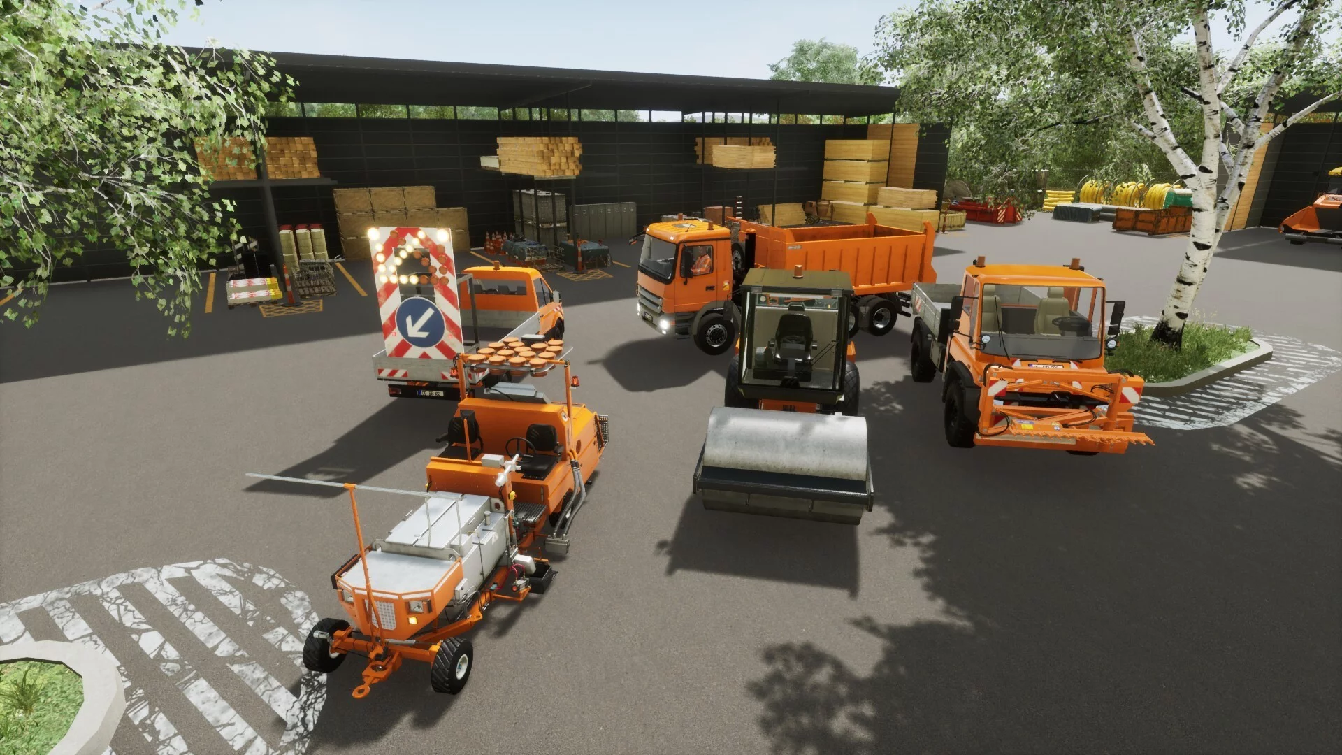 Изображение игры: Road Maintenance Simulator