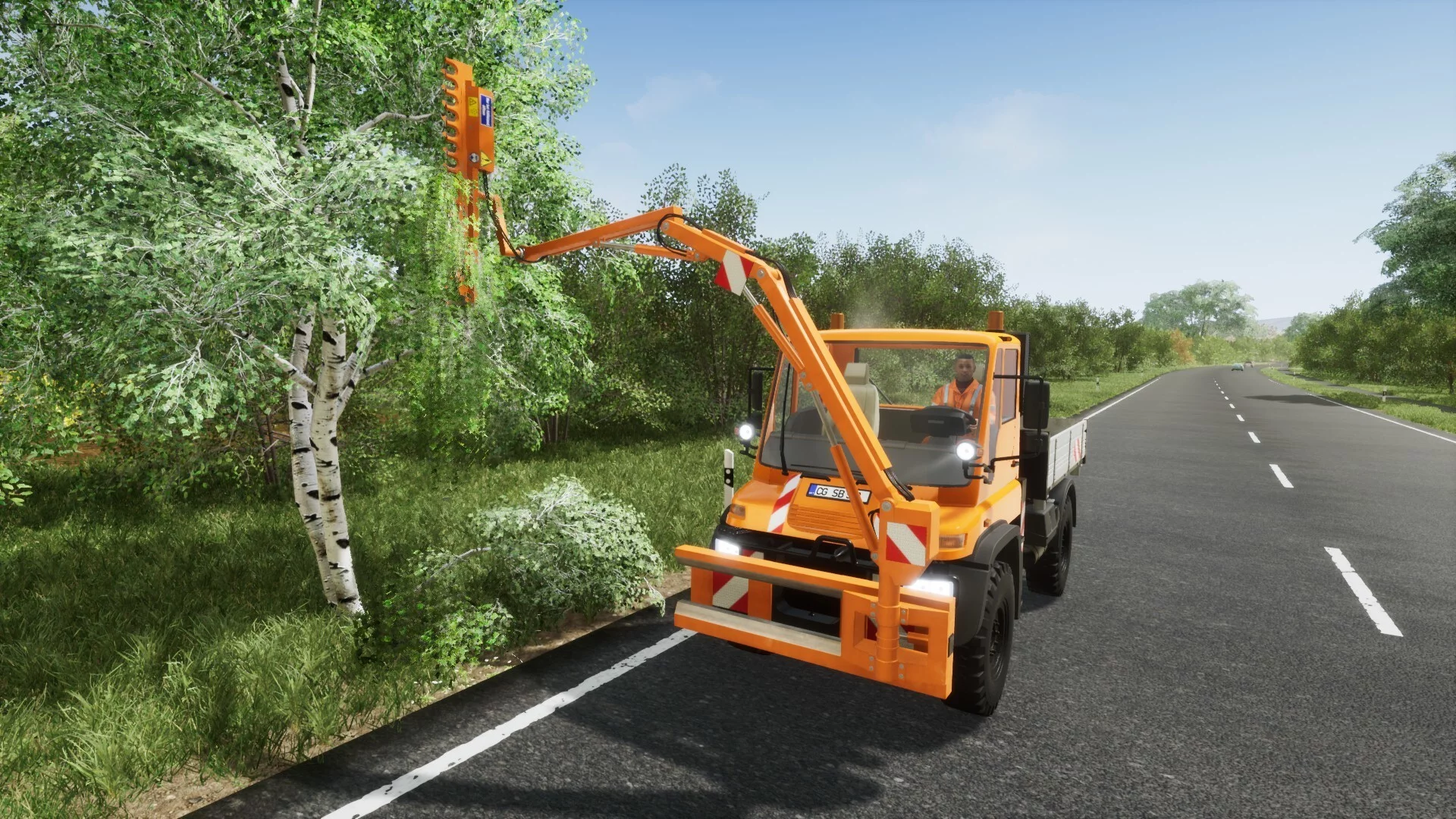Изображение игры: Road Maintenance Simulator