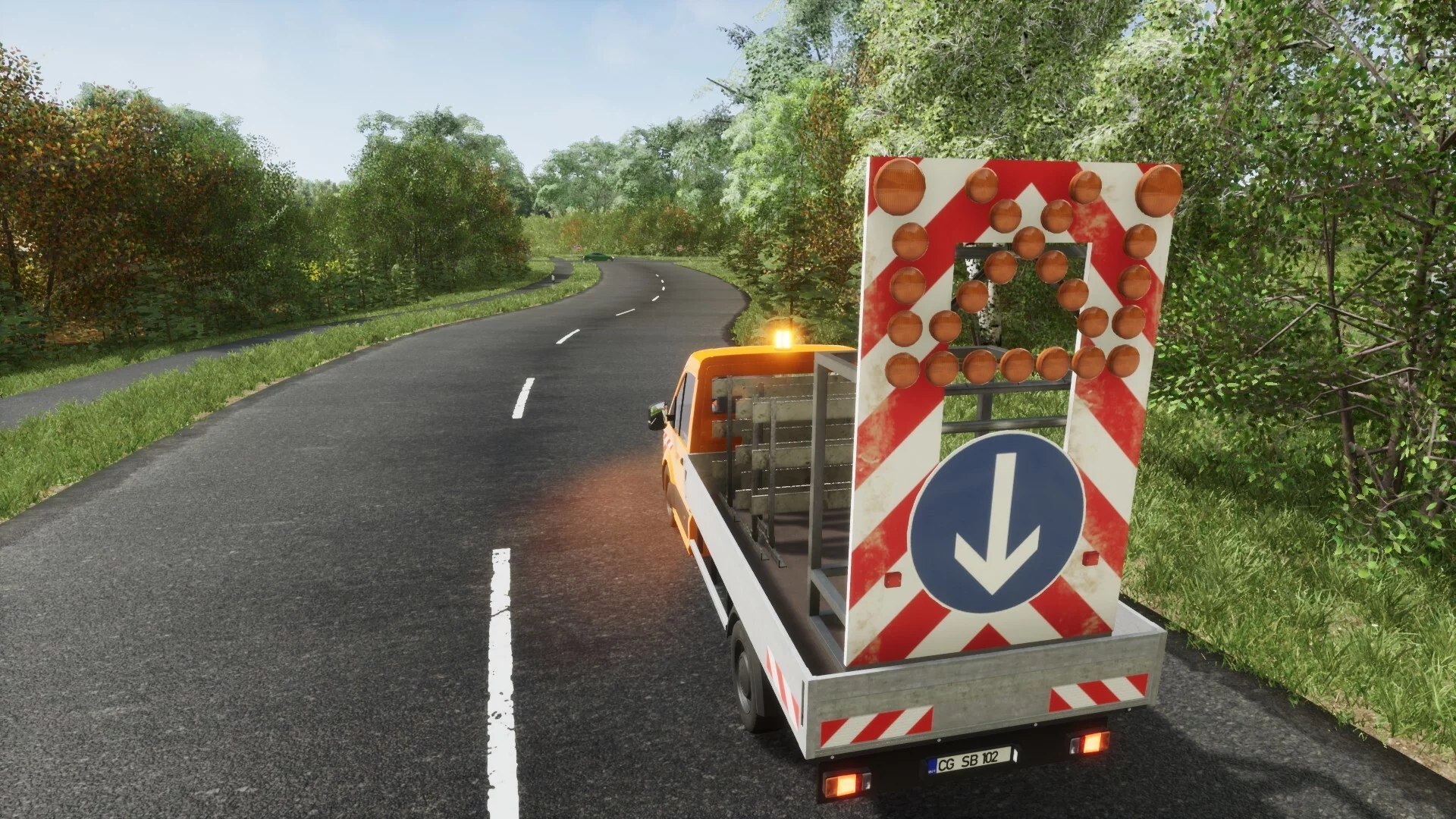 Изображение игры: Road Maintenance Simulator
