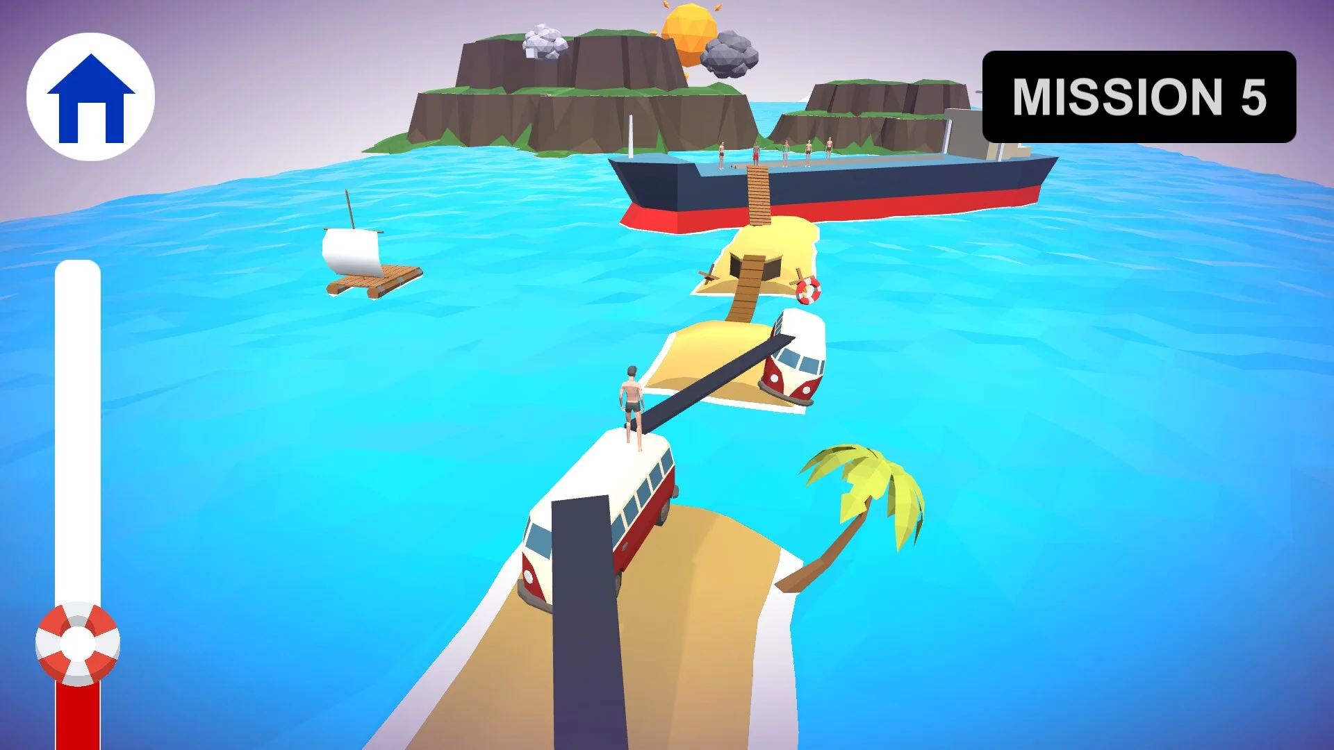 Изображение игры: Waves Running Simulator
