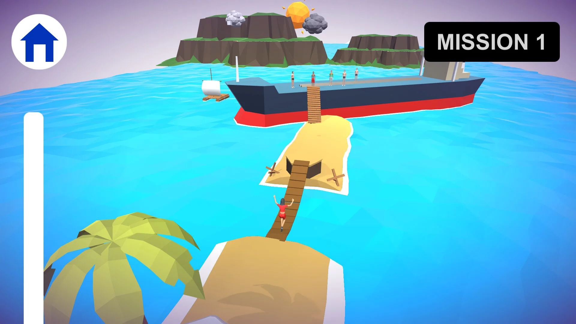 Изображение игры: Waves Running Simulator