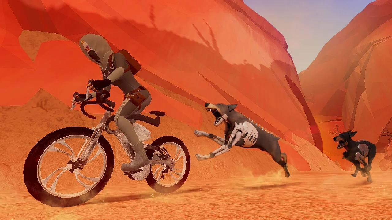 Изображение игры: Dustland Rider