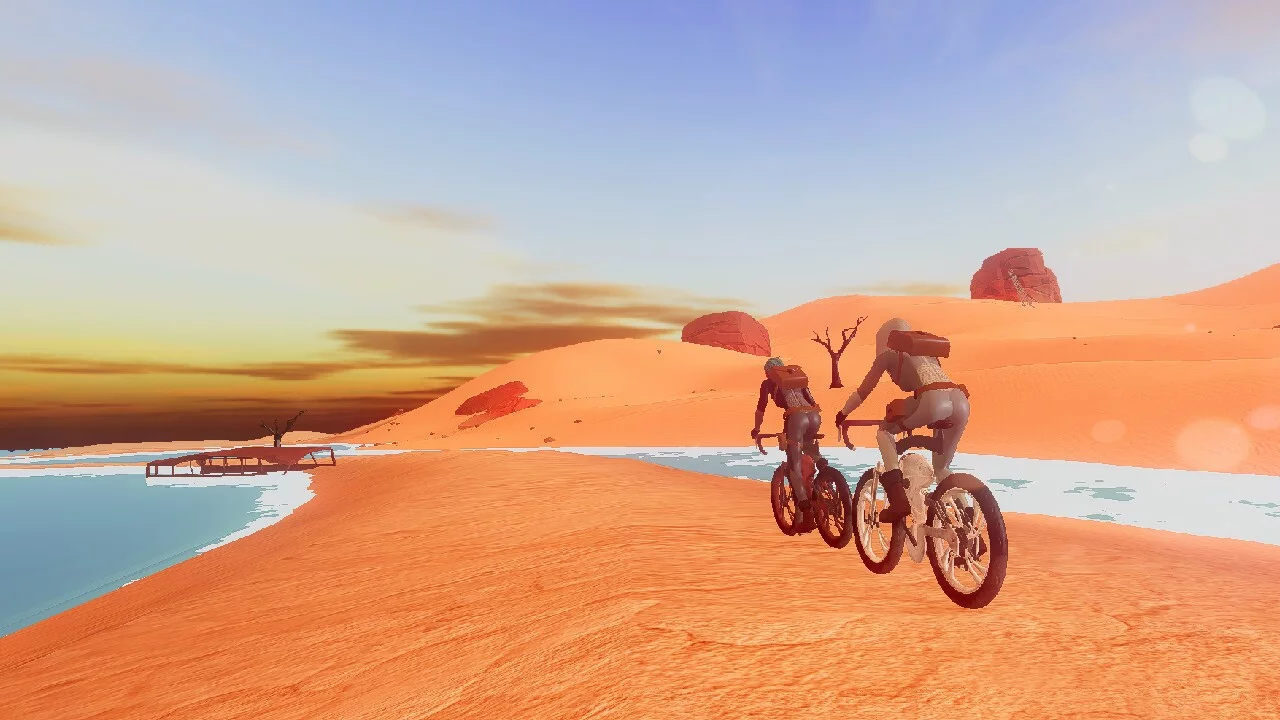 Изображение игры: Dustland Rider
