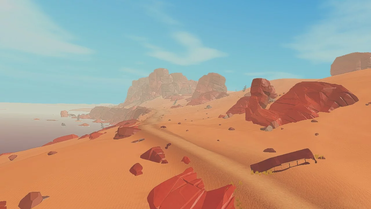 Изображение игры: Dustland Rider