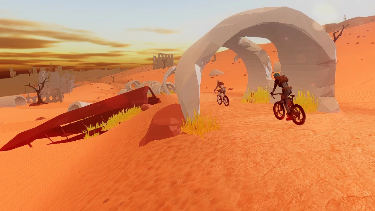 Изображение игры: Dustland Rider