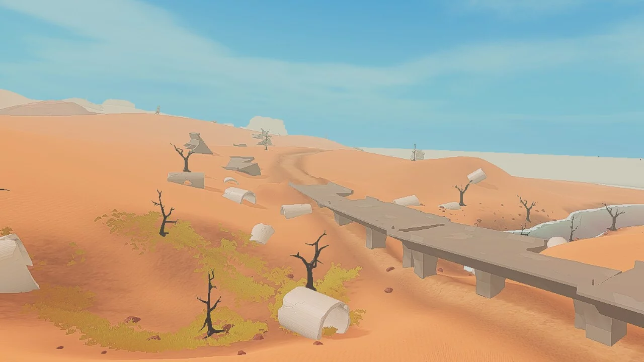 Изображение игры: Dustland Rider