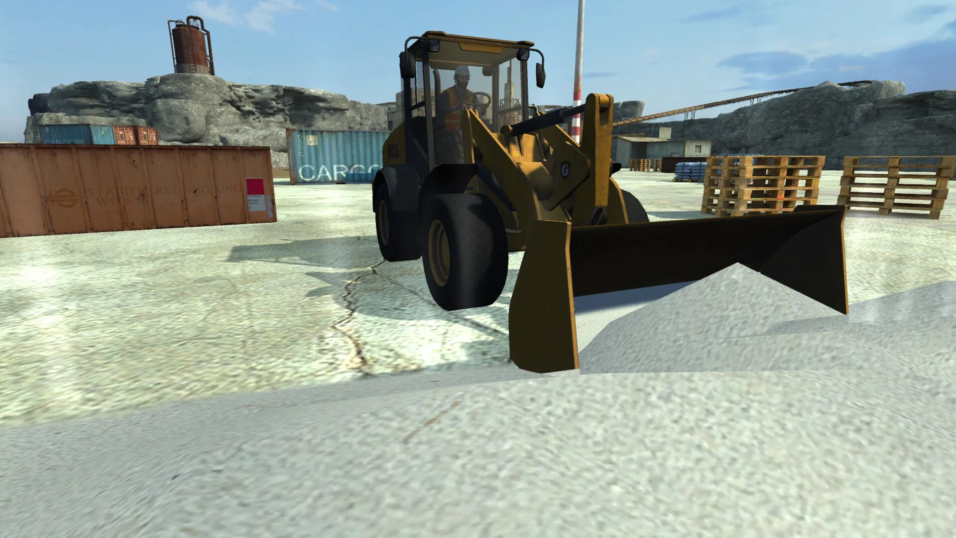 Изображение игры: Construction Machines SIM: Bridges, buildings and constructor trucks simulator