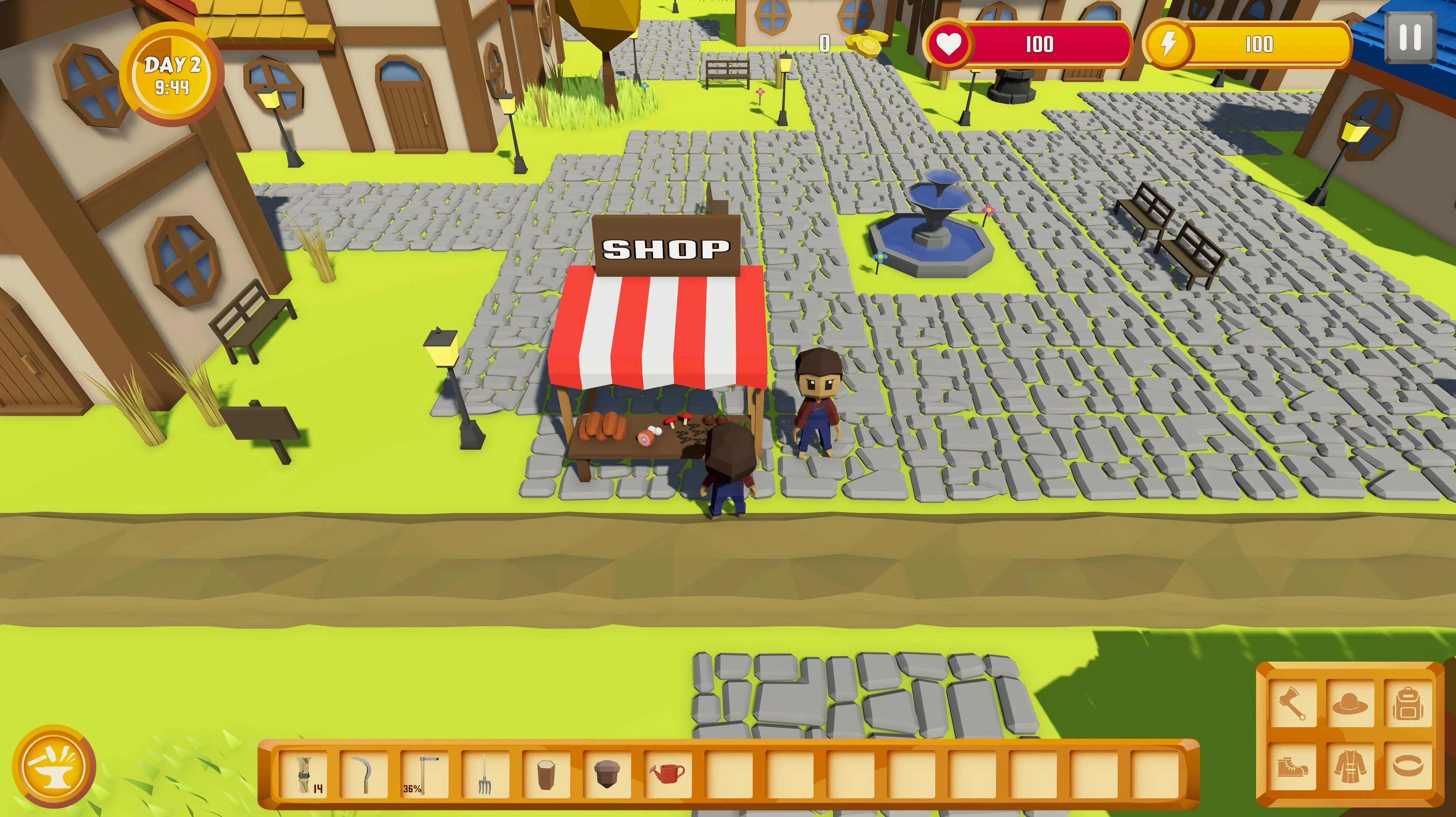Изображение игры: World of Farming