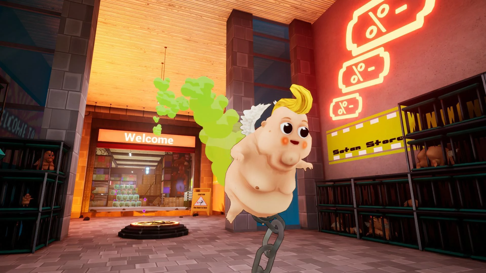 Изображение игры: Hell Pie Demo