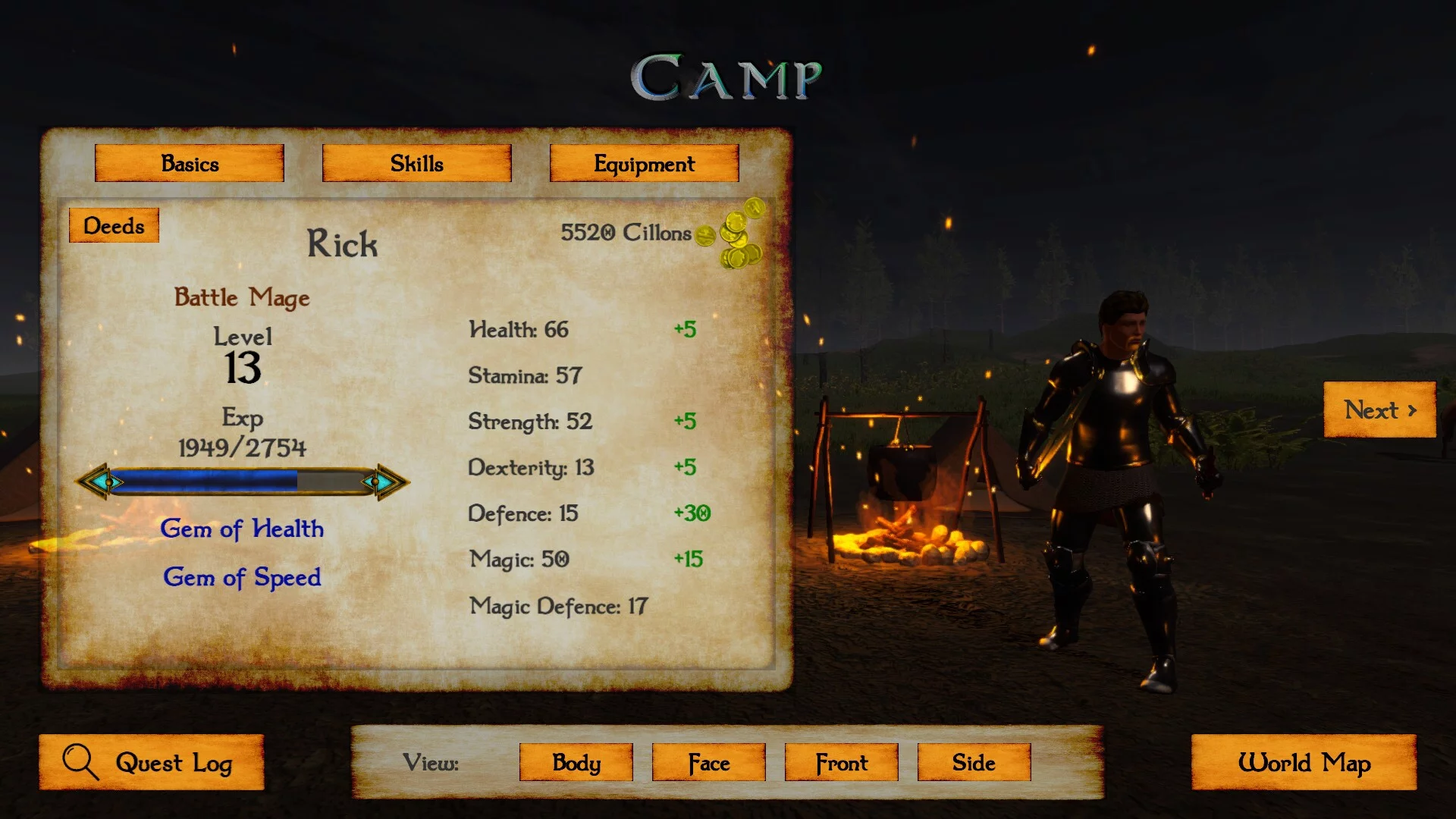 Изображение игры: Dark Siege - The First Knight