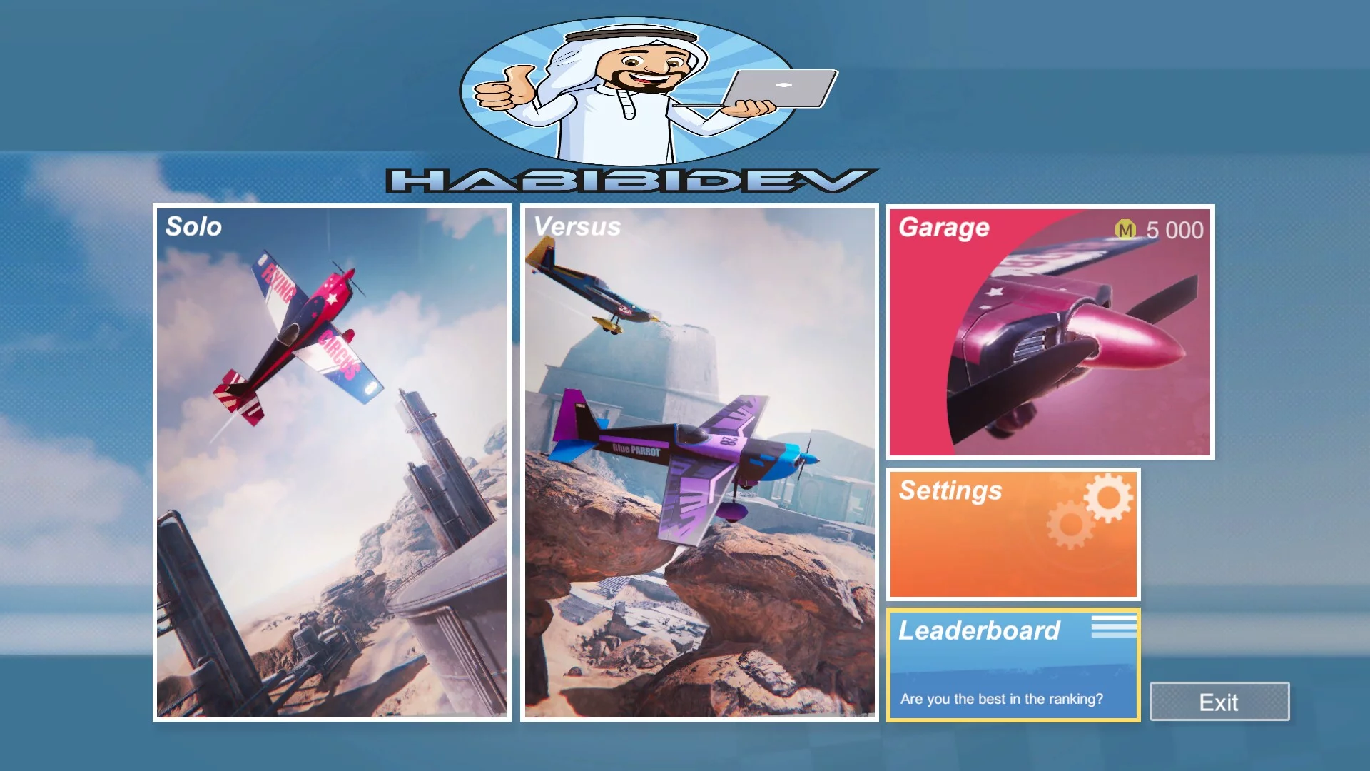 Изображение игры: DogFight Time