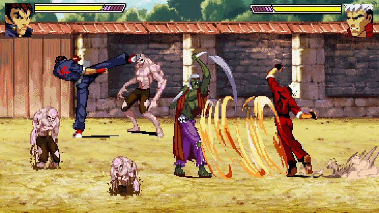 Изображение игры: Gekido Kintaro's Revenge