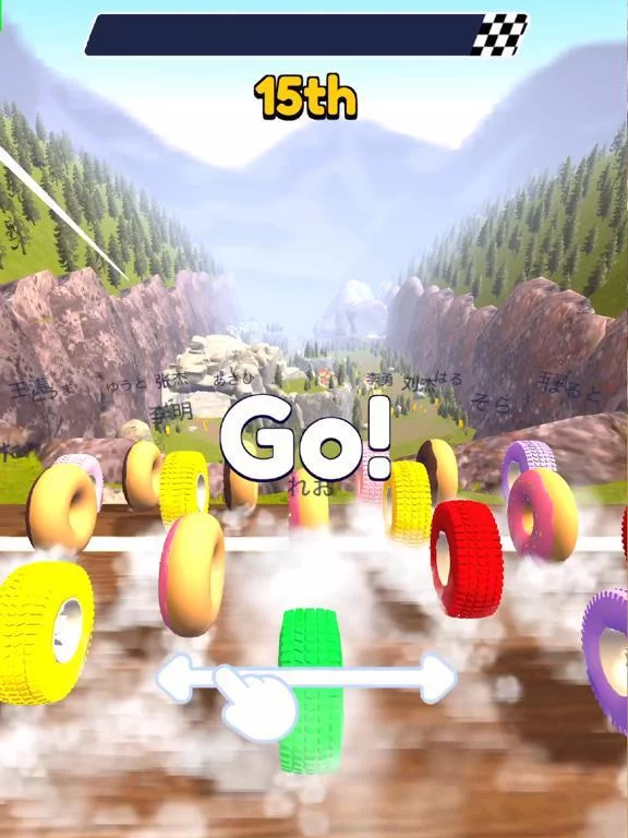 Изображение игры: Turbo Wheel