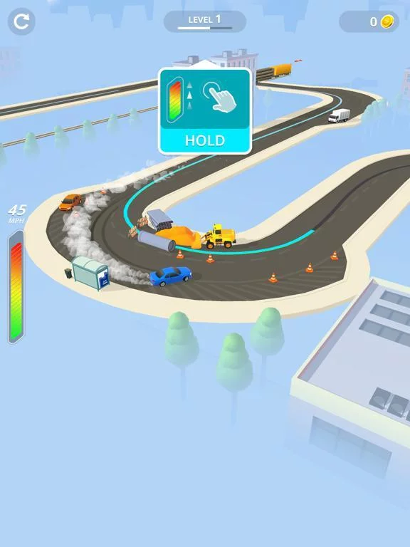 Изображение игры: Line Race Pursuit