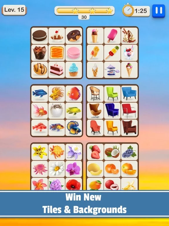 Изображение игры: Tilescapes Connect