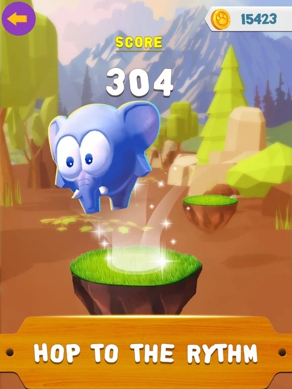 Изображение игры: Animals Tiles Hop EDM Rush