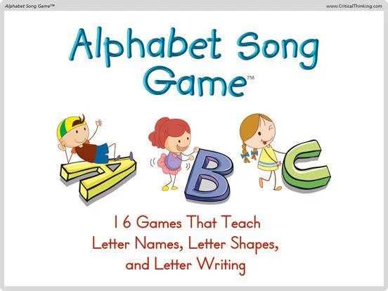 Изображение игры: Alphabet Song Game (Free) - Letter Names and Shapes