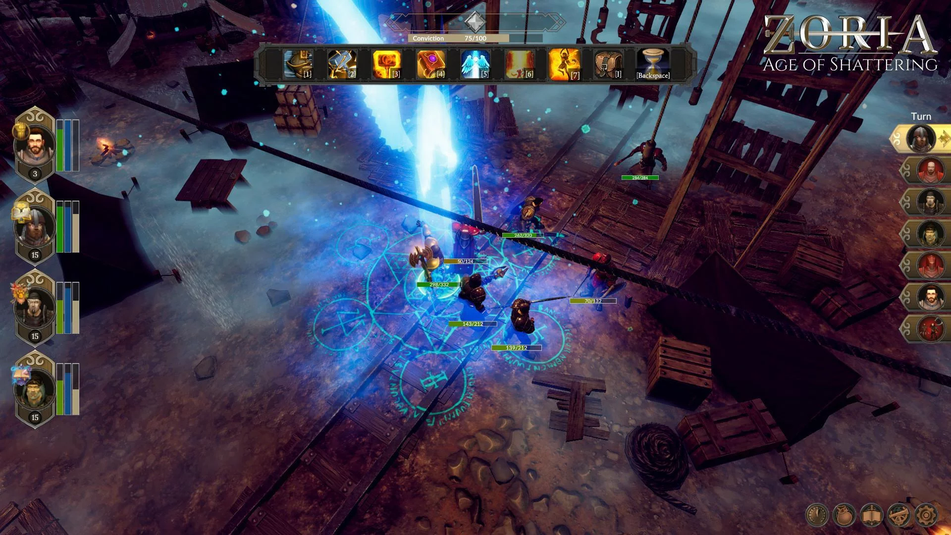 Изображение игры: Zoria: Age of Shattering DEMO