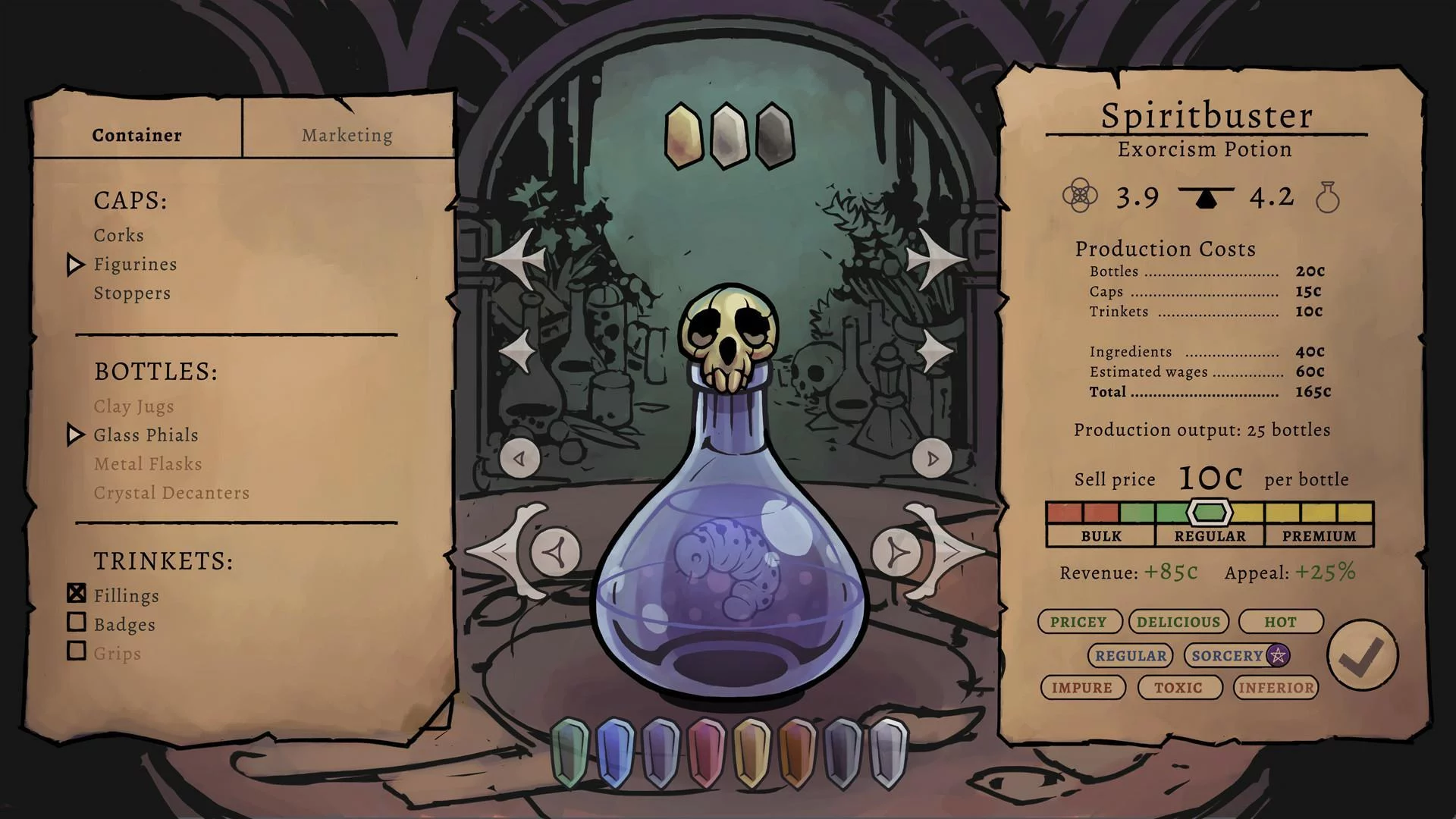 Изображение игры: Potion Tycoon Demo