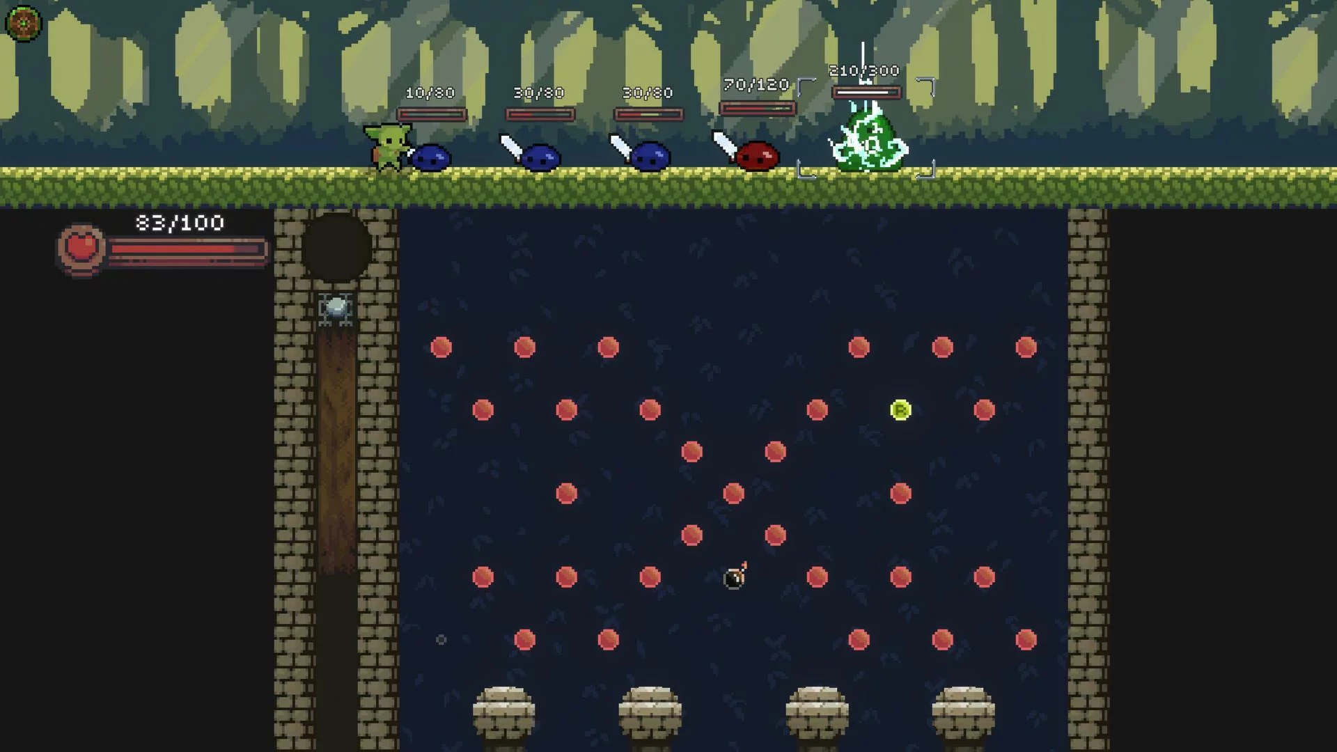 Изображение игры: Peglin Demo