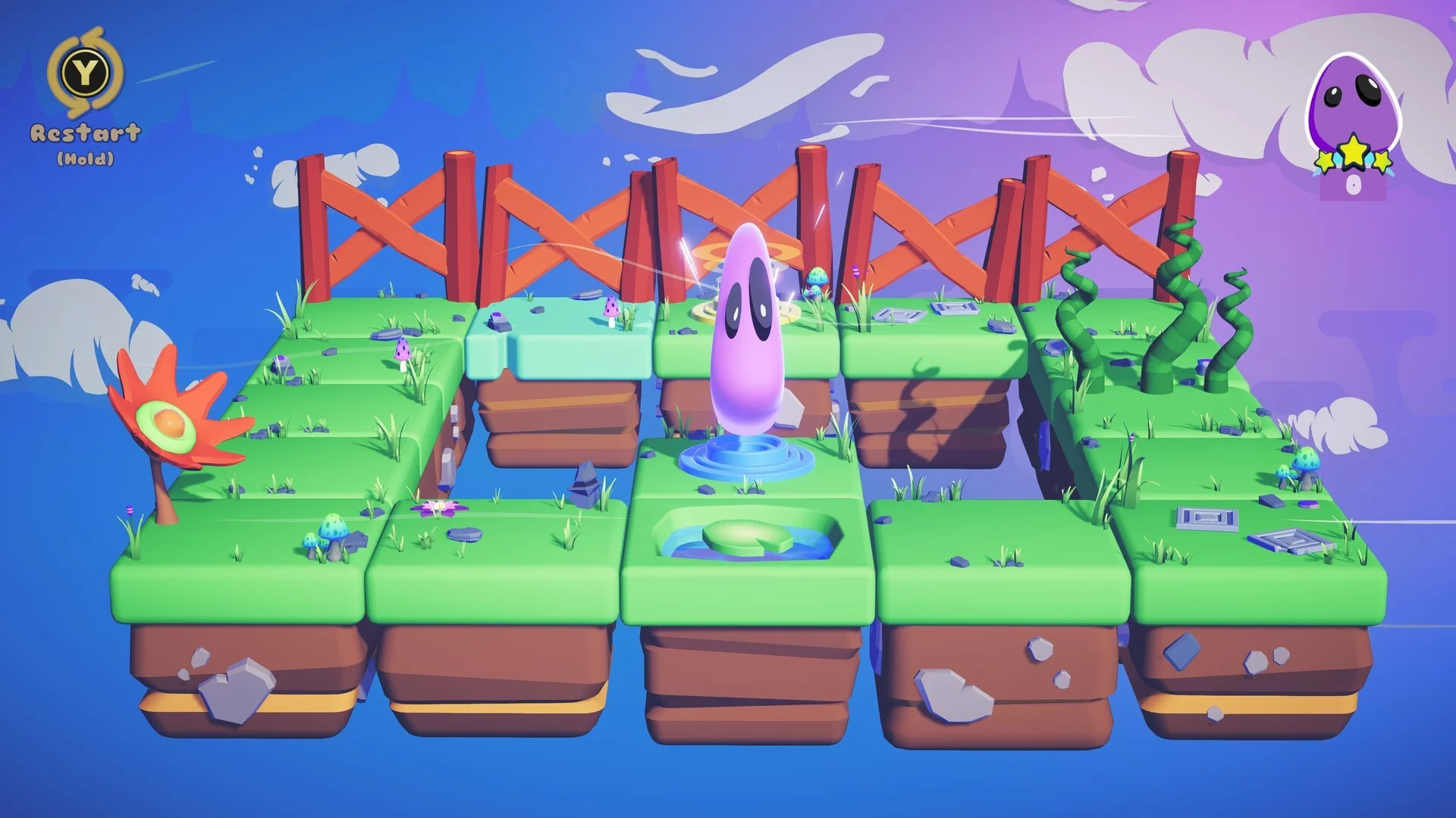 Изображение игры: BouncyBoi in Puzzle Land