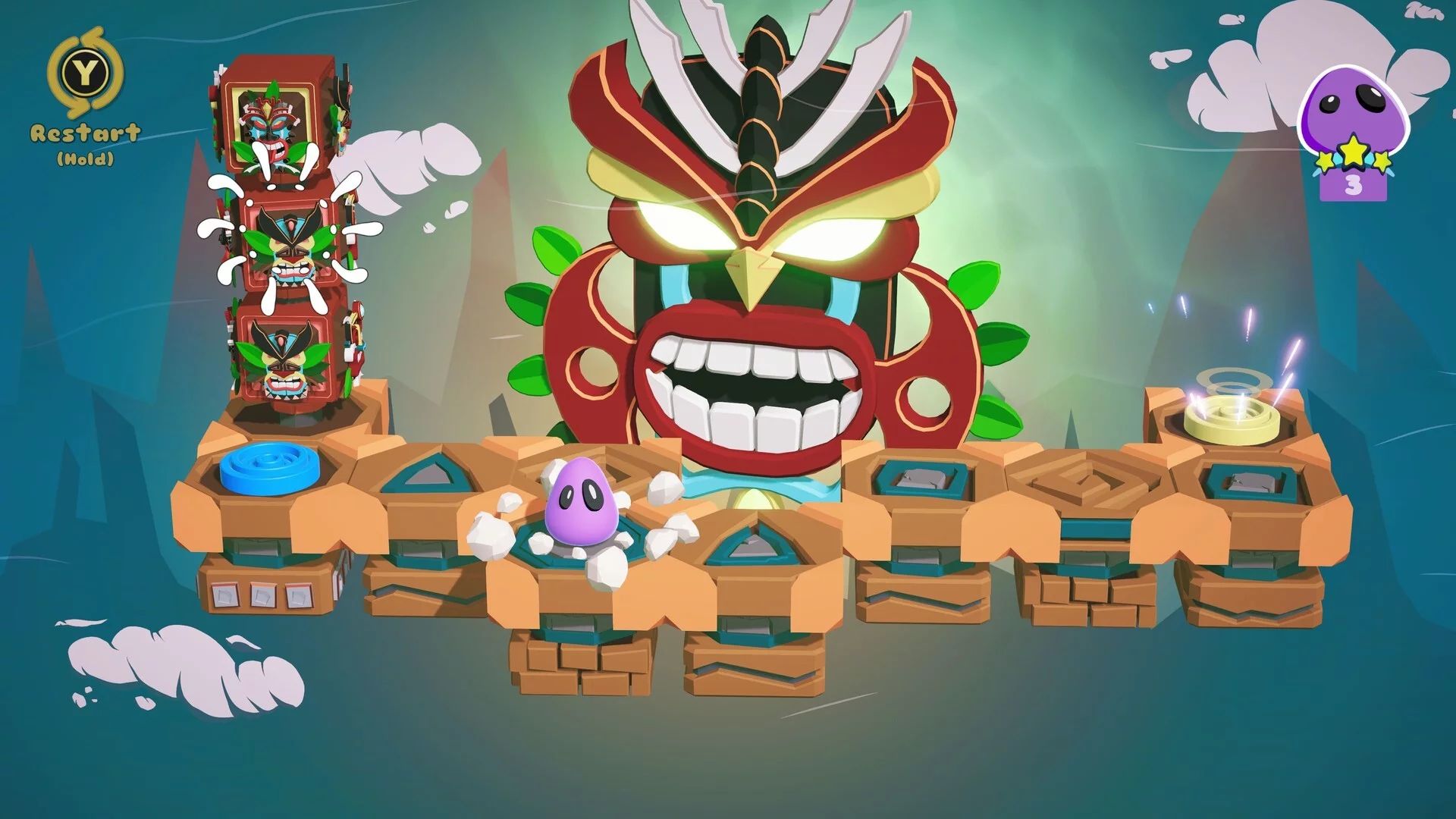 Изображение игры: BouncyBoi in Puzzle Land