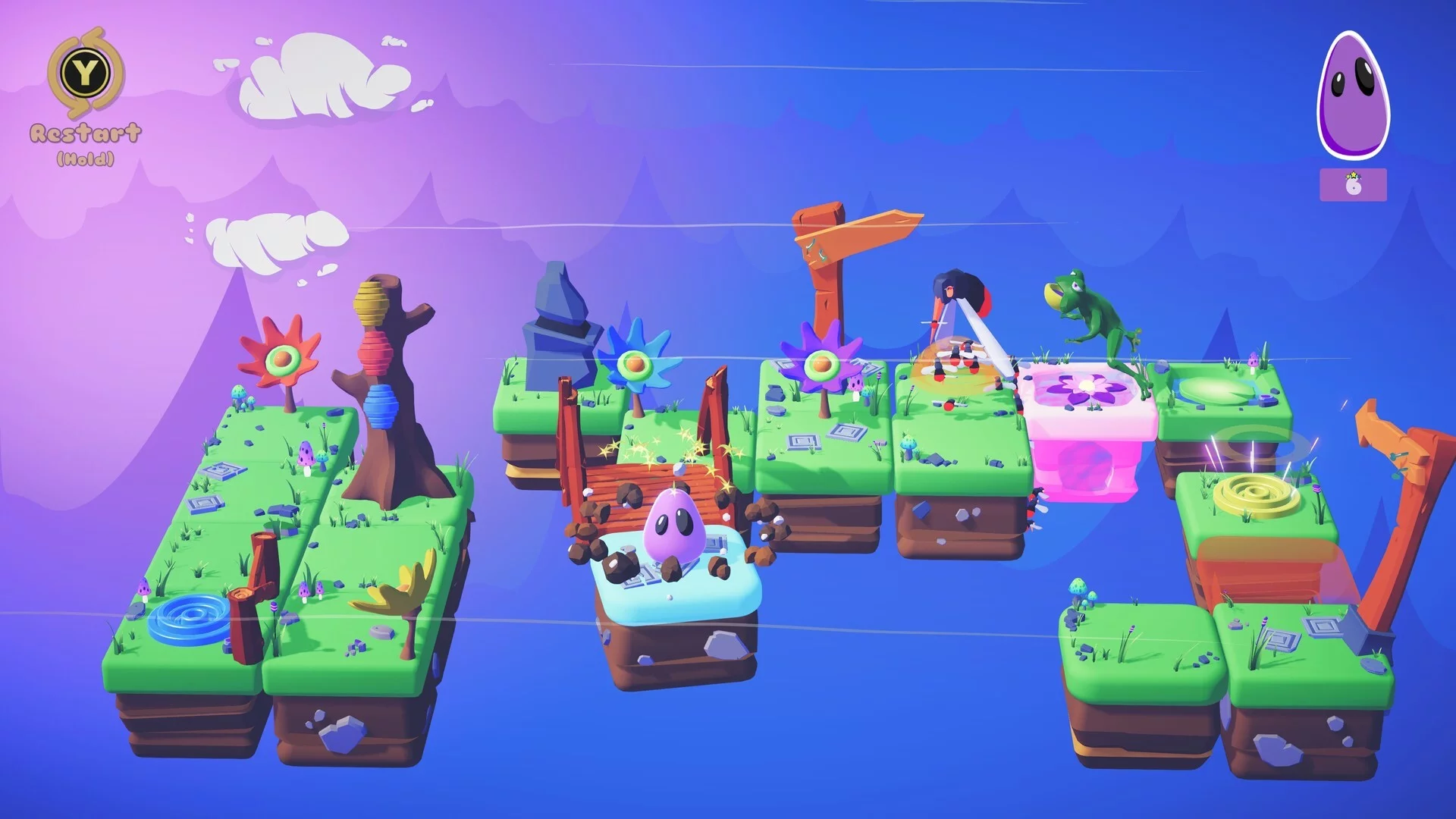 Изображение игры: BouncyBoi in Puzzle Land