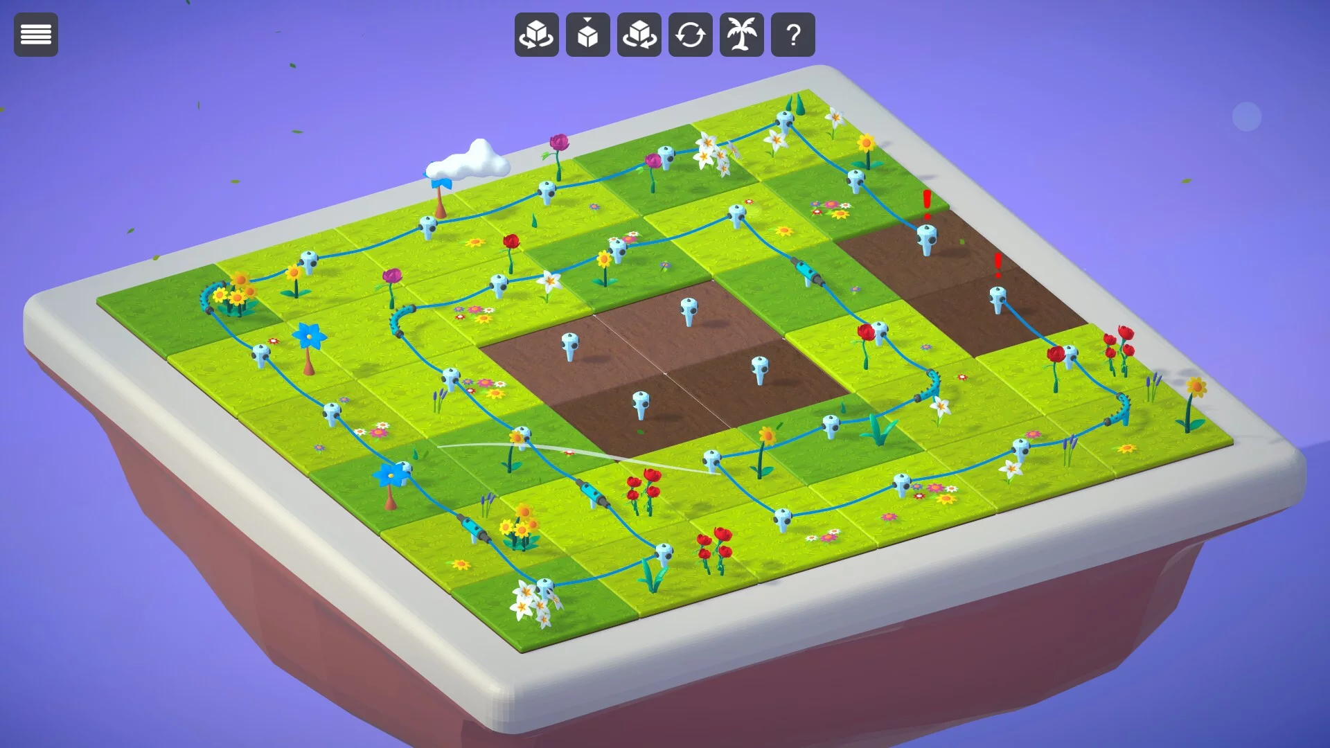 Изображение игры: Mini Gardens - Logic Puzzle