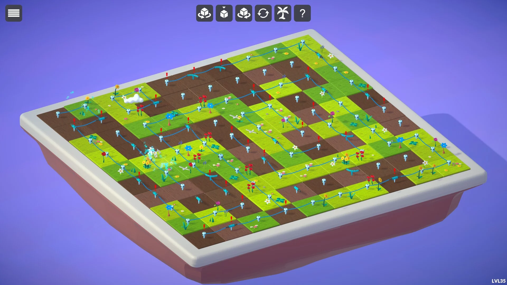 Изображение игры: Mini Gardens - Logic Puzzle