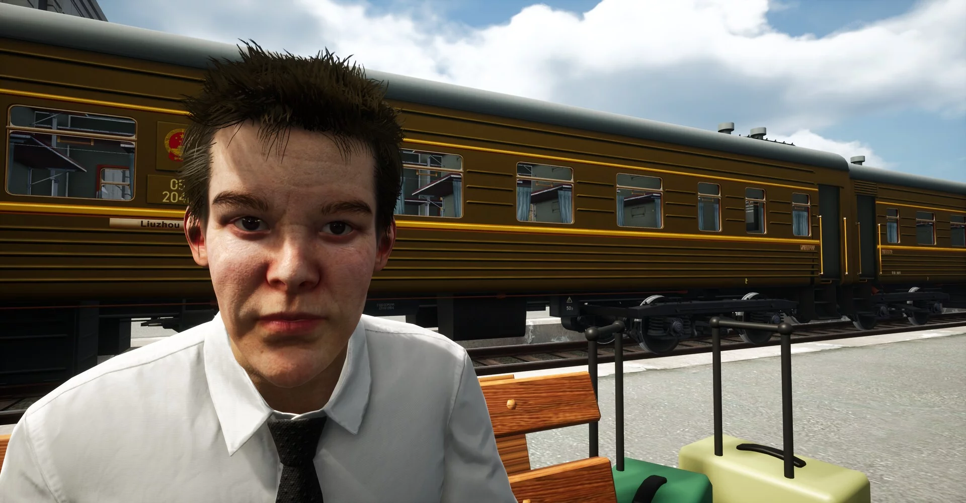 Изображение игры: Chinese Train Trip