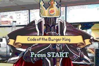 Изображение игры: Fire Emblem: Code of the Burger King