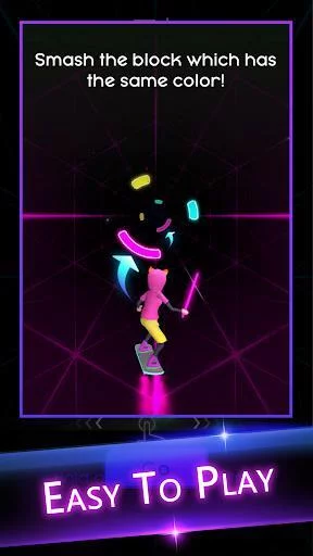 Изображение игры: Cyber Surfer: Beat&Skateboard