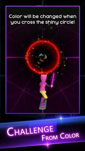 Изображение игры: Cyber Surfer: Beat&Skateboard
