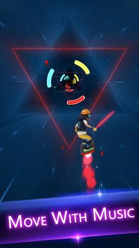 Изображение игры: Cyber Surfer: Beat&Skateboard