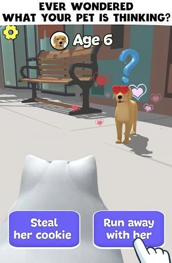Изображение игры: Dog Life Simulator
