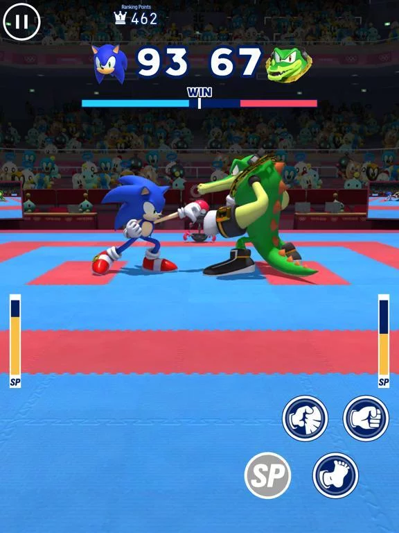 Изображение игры: Sonic at the Olympic Games.
