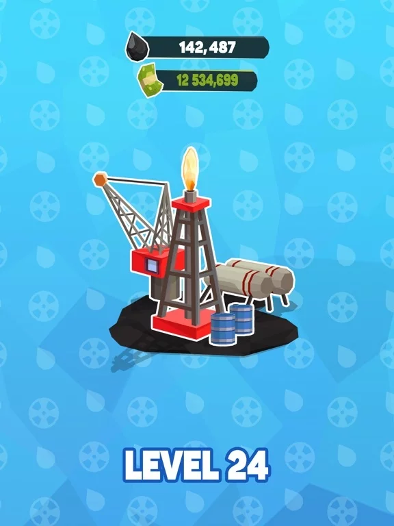 Изображение игры: Oil Tycoon. Idle Miner Factory