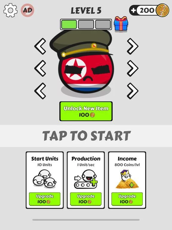 Изображение игры: Country Balls Io: Battle Arena