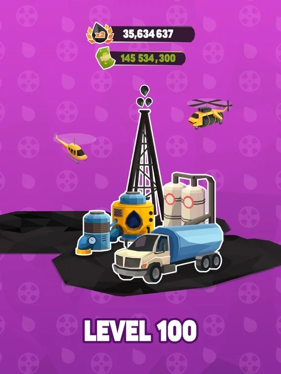 Изображение игры: Oil Tycoon. Idle Miner Factory