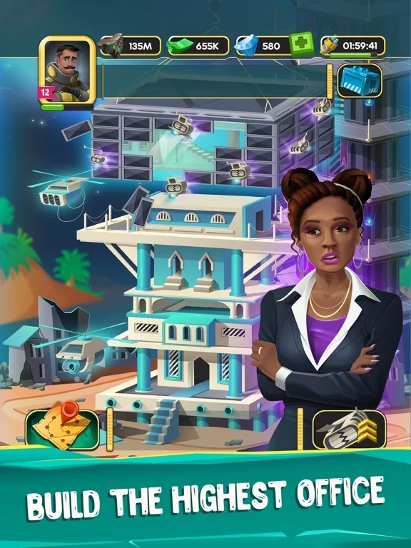 Изображение игры: Nuclear Empire: idle tycoon