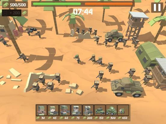 Изображение игры: Border Wars: Army Games