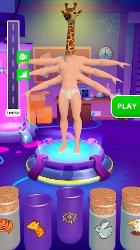 Изображение игры: Merge Animals 3D - Mutant race